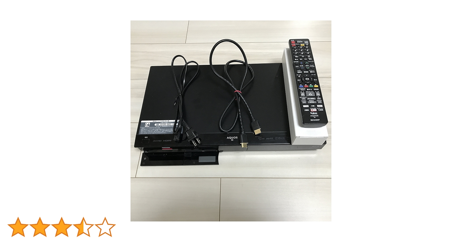 シャープ 500GB 2チューナー ブルーレイレコーダー BD-W520 Amazon | シャープ 500GB 2チューナー ブルーレイレコーダー